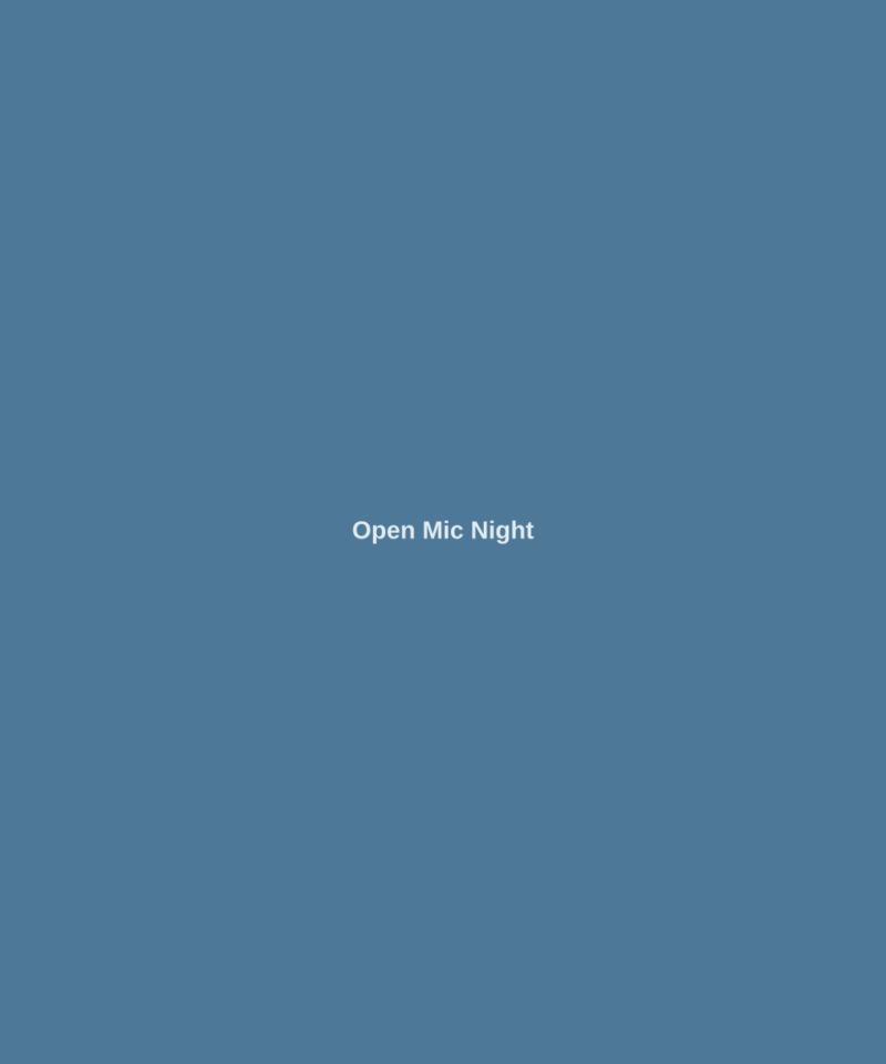 Open Mic Night
